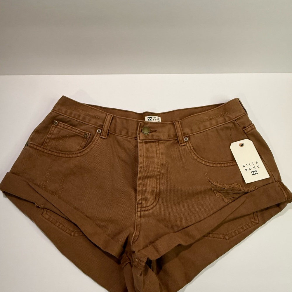 Billabong Women's Tan Jean Shorts